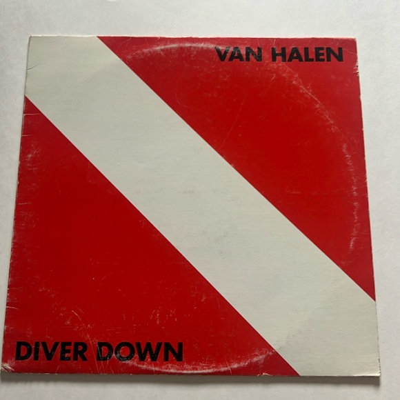 Van halen - diver down - vintage vinyl record - condition is G - Picture 1 of 7